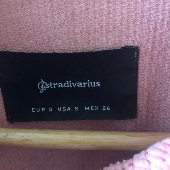 STRADIVARIUS cotton corduroy jacket - Picture 3 of 6